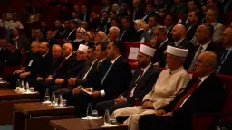 Mufti Trampa attends the International Meddah Madrasah Symposium in its 100th Anniversary