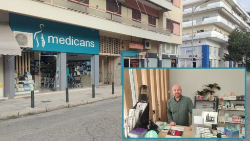 Medicans Store serves its customers at its new address