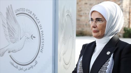 Turkish first lady remembers Gazan children killed by Israel on World Children's Day