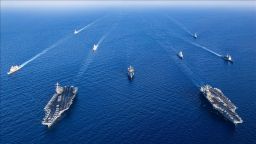 US aircraft carrier Eisenhower crosses Strait of Hormuz, enters Gulf waters