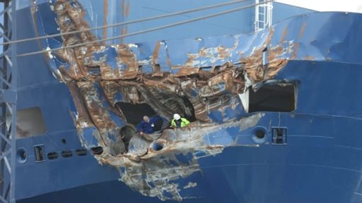 Passenger ship, tanker collide in Patras harbour