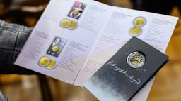 Commemorative coin issued for the famous mathematician Karatheodoris