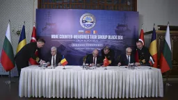 Türkiye, Bulgaria, Romania sign deal to combat mine threat in Black Sea