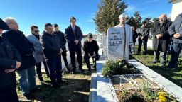 Ali Salihoğlu commemorated at his grave