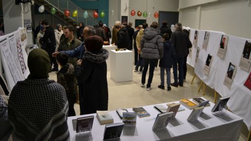 "Palestine" themed exhibition opened in BİHLİMDER