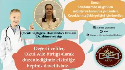 Conversation for children's health at Xanthi Central Turkish Primary School