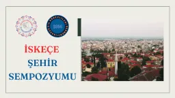Xanthi City Symposium to take place on 2-3 March