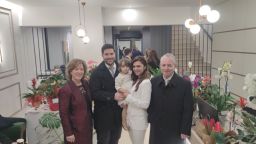 Notary Elena Paraskevaidou-Tzevelekidou opens her office
