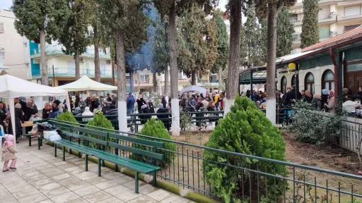 Banned bazaar at school successfully held in mosque courtyard