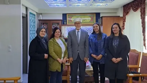 Büyük Muslim Cultural Association pay visit to Mufti Şerif