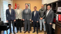 Management of the Union of Councillors pay visit to Consul General Ünal