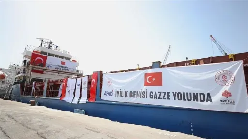 Türkiye's aid to Gaza since last Oct. 7 reaches 42,000 tons
