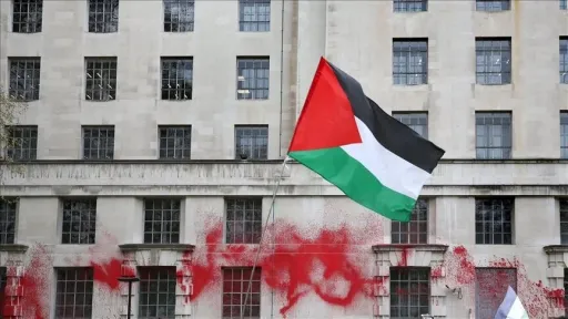 Activists target Britain’s defense ministry over arms sales to Israel