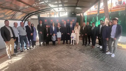 Kinsmen flock to the Eid al-Fitr ceremony at the Turkish Consulate General