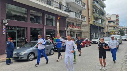 Olympic flame passes through Western Thrace