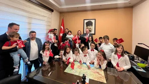 23 April enthusiasm at the Consulate General of Türkiye in Komotini