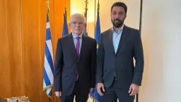 Deputy Ferhat meets with the President of ELGA to discuss the damages to cherries affected by hail