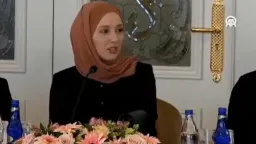 Ayçıl Paşaoğlu from Komotini participates in "19 May Youth Gathering"