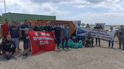 Port of Abdera cleaned by the Amateur Fishermen Association of Xanthi and the Xanthi Spearfishing Club