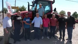 Leonidas of Agrinio buys Turkish brand BAŞAK tractor