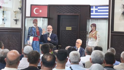 Prof. Mehmet Gormez gives a conference in Komotini