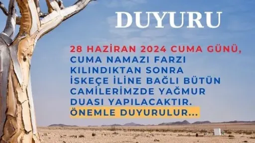 Rain prayer to be held in Xanthi