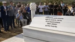 Rodoplu commemorated at his grave on the 4th anniversary of his passing