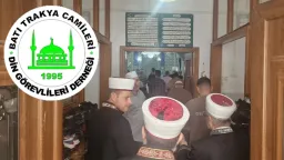 Western Thrace Mosques Religious Officials Association: "We condemn the provocation attempt strongly and with deep regret"