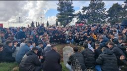 Tears flow at the funeral of Yüksel Veli from Çepelli