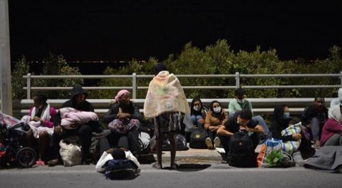Lesvos asylum-seekers moved to new facility