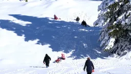 Snowboarder missing at ski center in Northern Greece