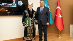 Nobel laureate Aziz Sancar honored as ‘Cultural Ambassador of Turkic World’