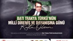 Turkish Ministry of Defense marks January 29 with tribute to Western Thrace Turks