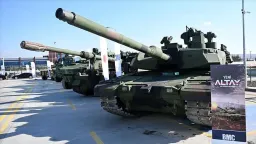 Türkiye's Altay tank to enter national inventory in 2025