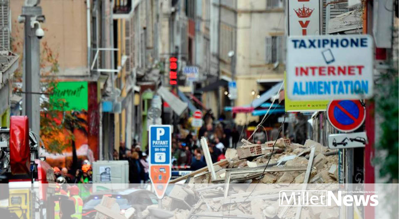 Building collapses in Marseille, no word on casualties