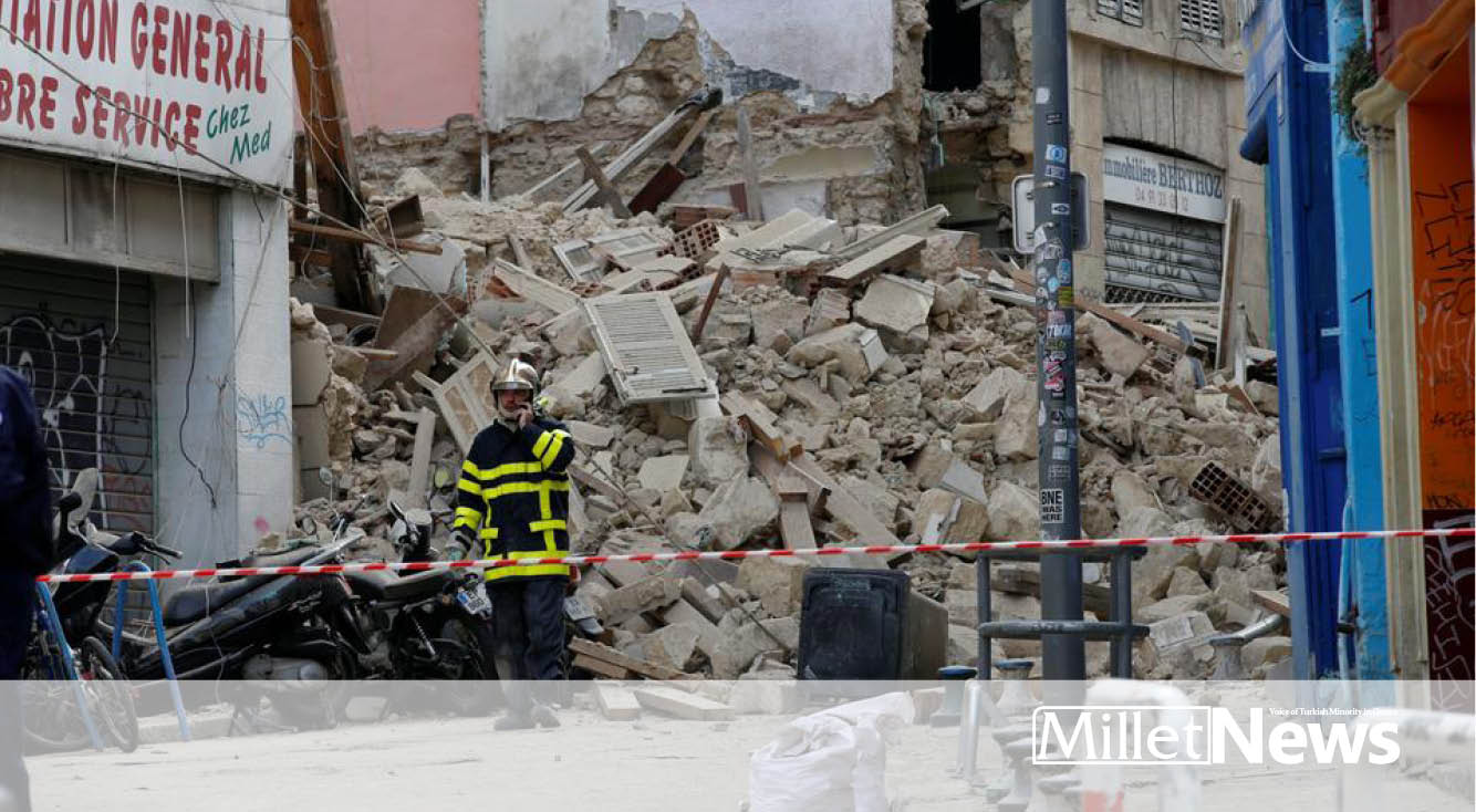 Fifth body found under collapsed buildings in French city of Marseille