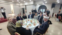 BBP leader Mustafa Destici joins iftar with Western Thrace Turks in Gümülcine