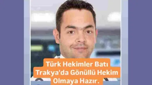 Turkish doctors call for voluntary healthcare services for Western Thrace Turks