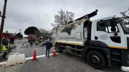 Hot ashes disposed of in garbage causes fire in Maroneia