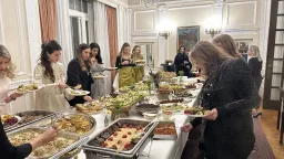 Suhoor event for women held at the Turkish Embassy in Athens