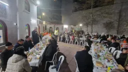 Joyful iftar gathering in Xanthi’s Pirnalık Neighborhood