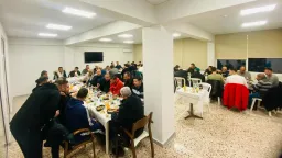 Iftar celebration at the Macedonia-Thrace Muslim Education and Culture Association