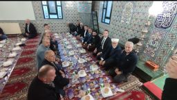 Religious officials and trustees gather at Büyük Sirkeli Iftar