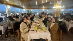 İskeçe Minority Middle and High School family gathers for iftar program