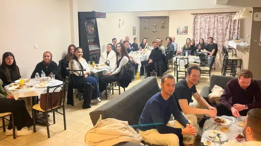 Western Thrace Turkish youth gather for iftar in Athens