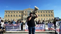 Strikes over cost-of-living crisis halt flights, ferries in Greece