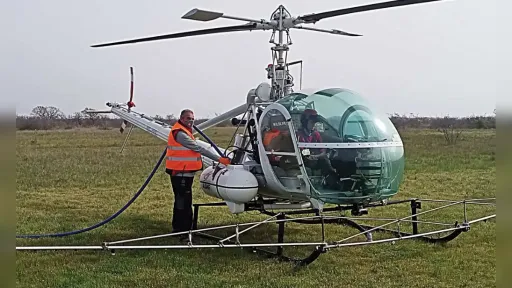 Aerial spraying against mosquitoes has begun