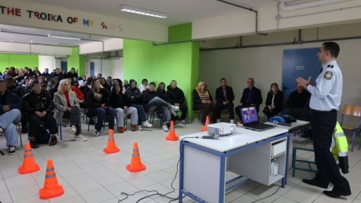 2,960 high school students receive road safety training in East Macedonia and Thrace