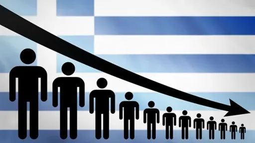 Death rates double birth rates in Greece