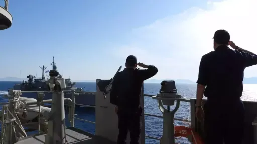 Hellenic Navy officer dies during training